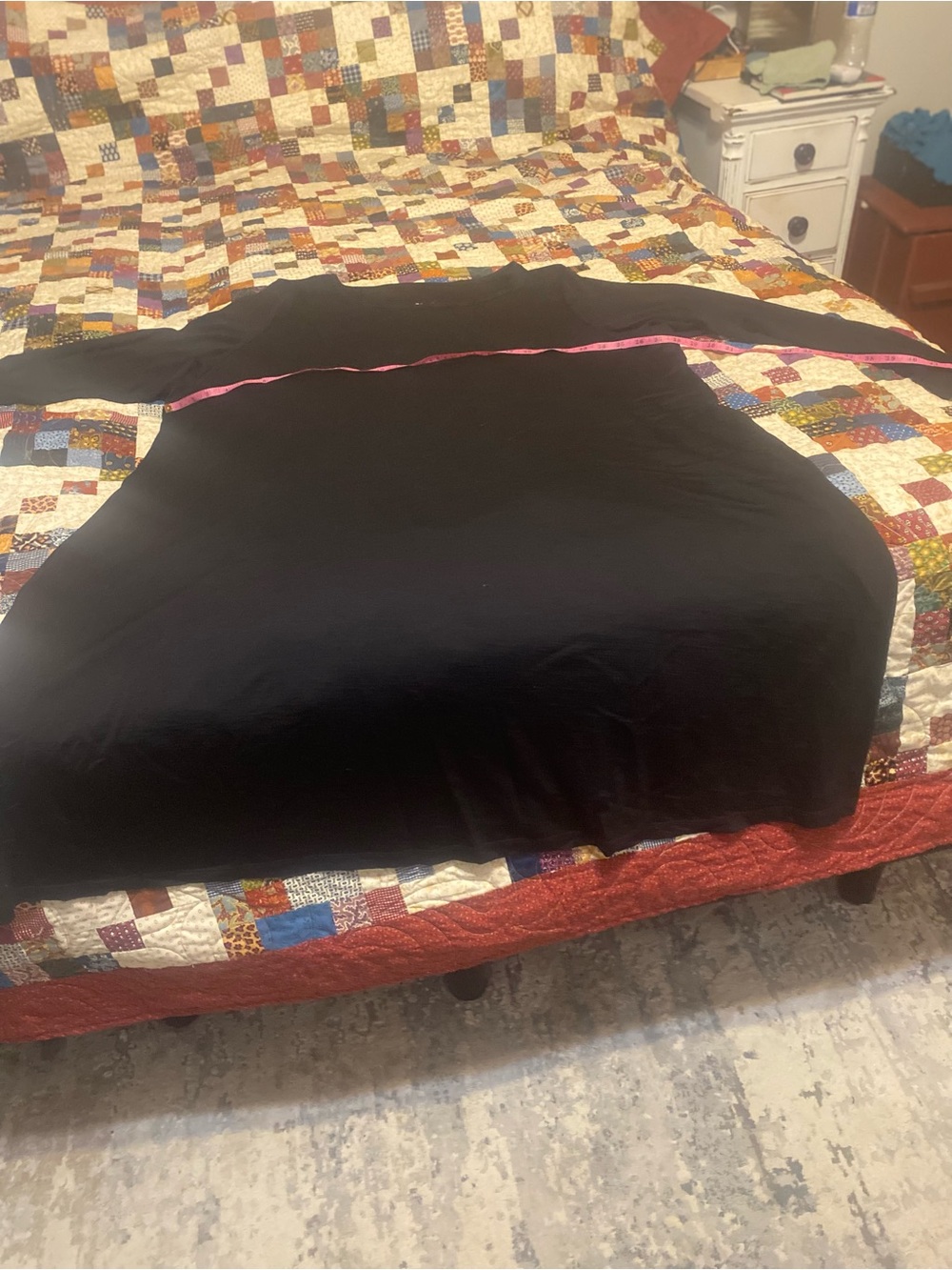 Wool& Rowena 3X Black Dress sized Long